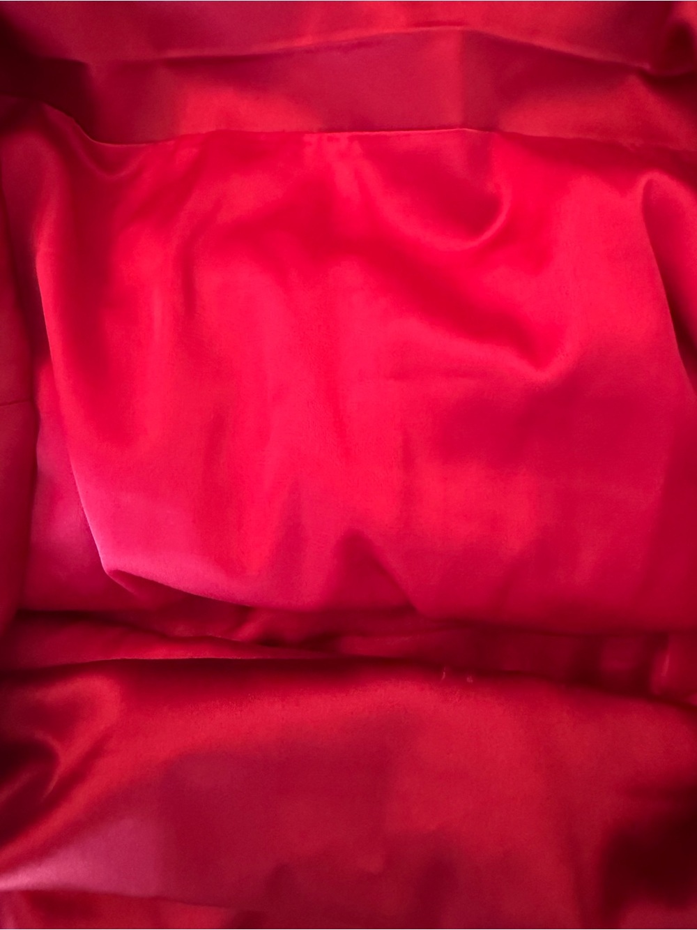 Miss Circle Burgundy/Wine Satin Off-the-Shoulder Ruched Mini Dress – Size XL - Picture 14 of 16